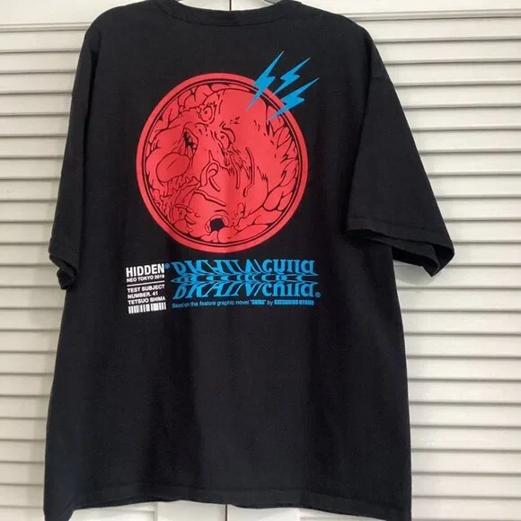 Rare Champion × HIDDEN Hidden Ny x Brainchild neo Tokyo akira tee Size XL
